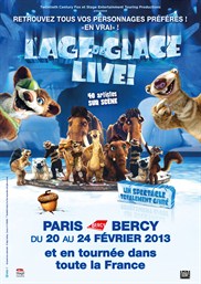 affiche age de glace live paris